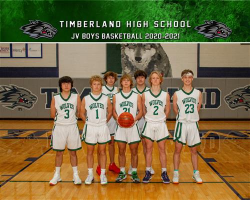 JV Boys Basketball 2020-2021 